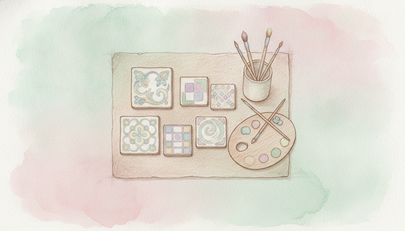 1つずつ、顔を作る